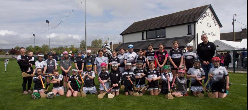  Swan GAA Club's young members played their hearts out at P&aacute;irc na nEala&iacute; opening celebrations 