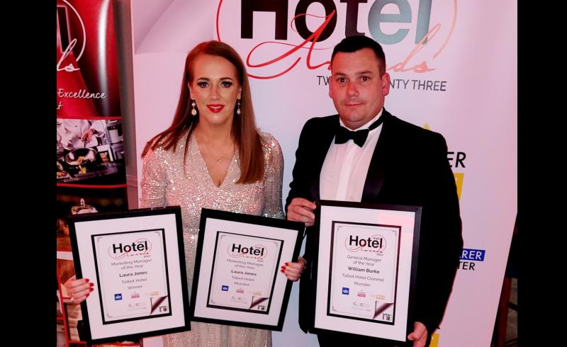 Very successful night for Tipperary hotel at annual Irish Hotel Awards