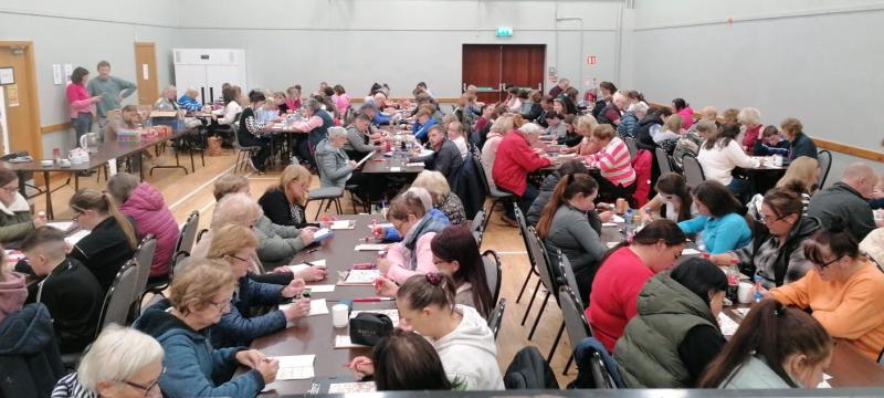 Waterford bingo-goers mark their cards for upcoming Valentine's Day fundraiser