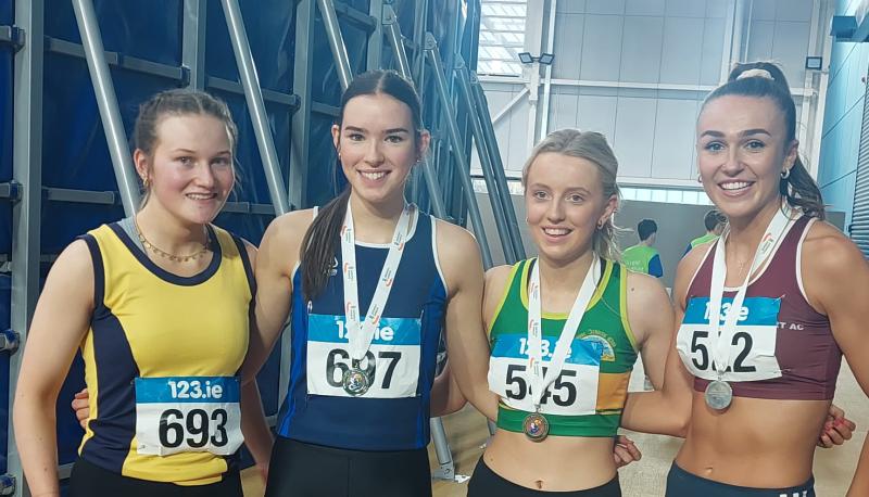 Tipperary athletes win six medals at National Indoors - Gold for Sharlene 