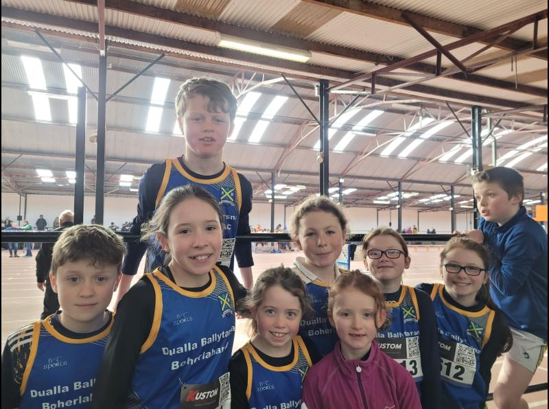 Leah and Aoife win gold on super day for DBB AC at Tipperary Indoor Championships