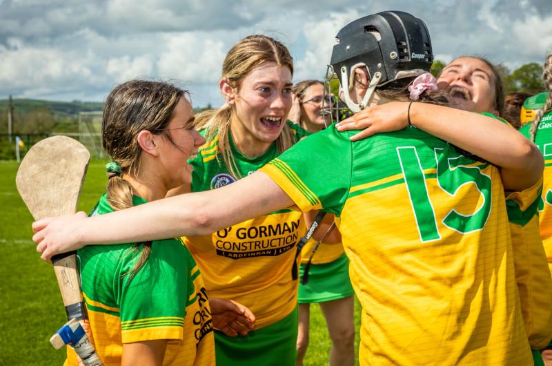 Scenes of great joy in Tipperary camogie as club wins its first-ever adult title