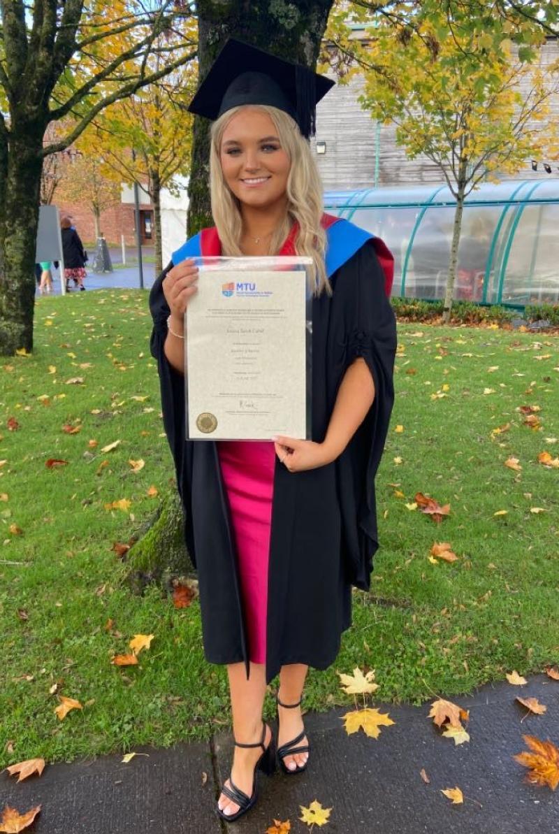 Jess is flying the nest - Tipperary golfers send their congratulations on graduation
