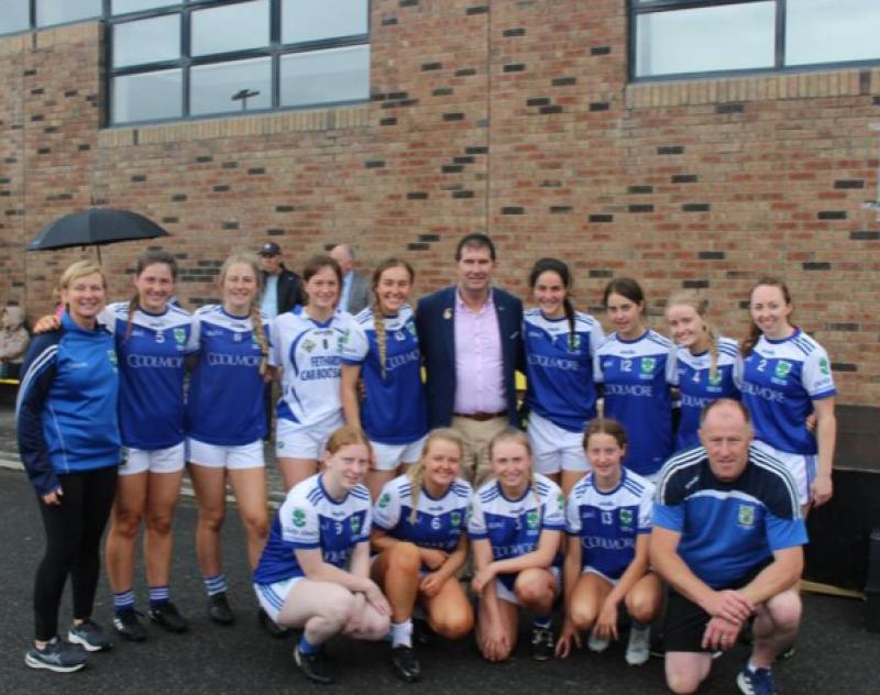 August monthly award for Fethard Ladies Footballers 7-a-side team - they did Tipperary proud!