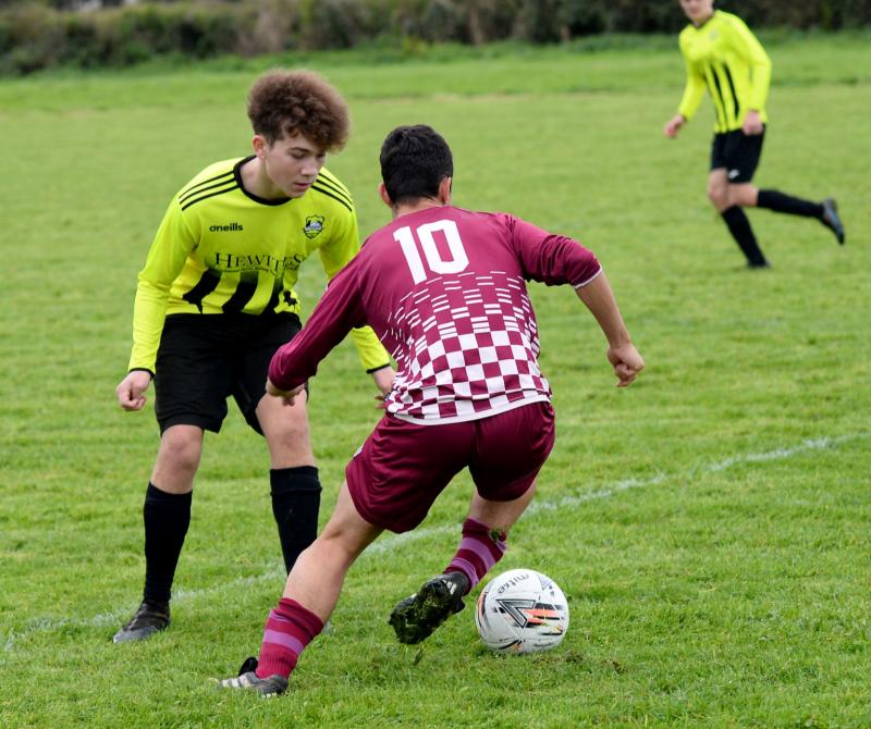 Mighty away win for Two Mile Borris in Clonmel in Munster Youths Cup