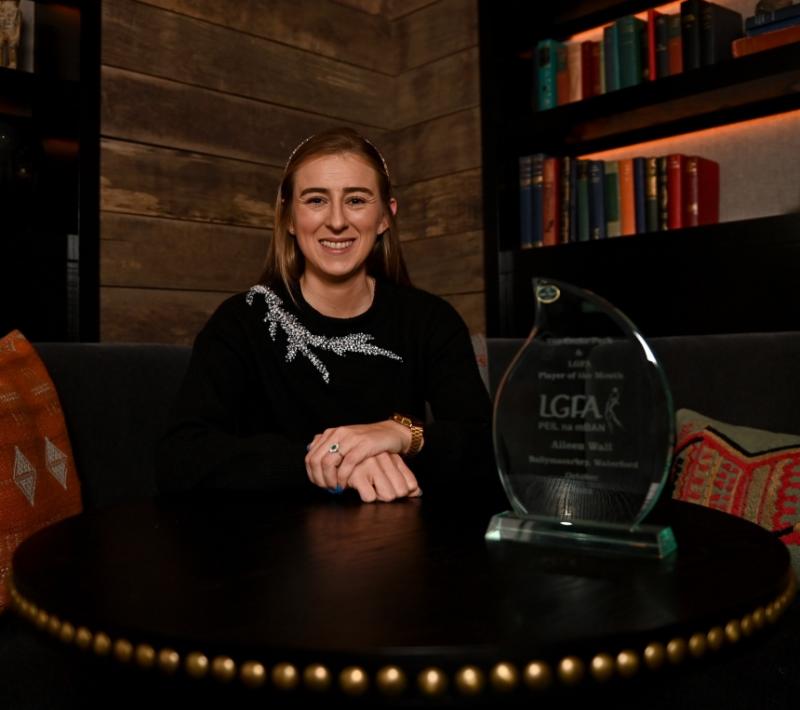 Croke Park/LGFA Player of the Month award for Ballymacarbry's Aileen Wall