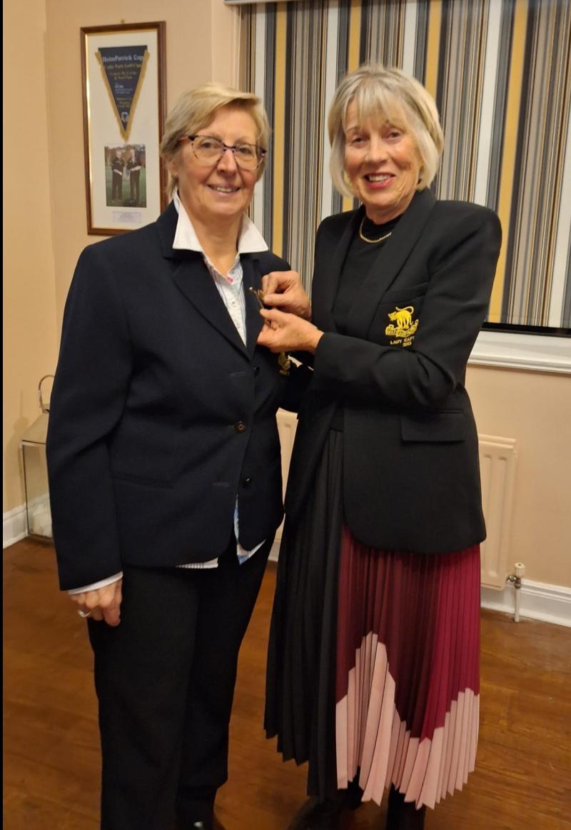 Tipperary Golf: Pauline takes over as Ladies Captain at Cahir Park