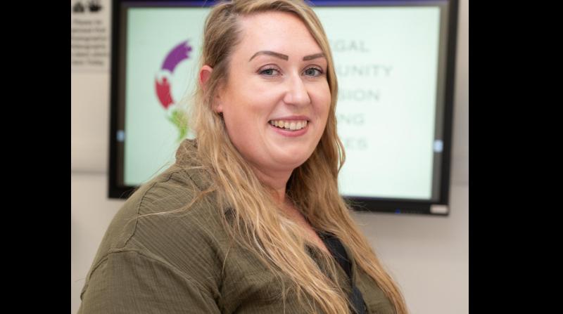 Ayla enjoys seeing service users blossom and achieve their dreams