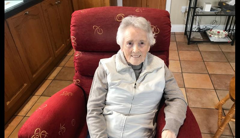 Sarah Ann  Boyle is a picture of health in her 100th year