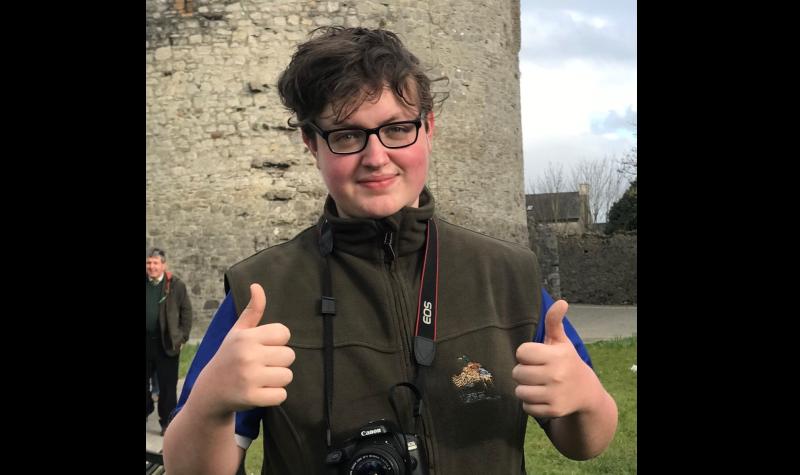 All eyes are on Nenagh filmmaker -  sixteen-year-old Jake Mitchell