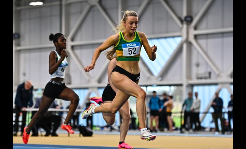 Katie Bergin wins two national titles at U23 National Athletics Championships in Dublin