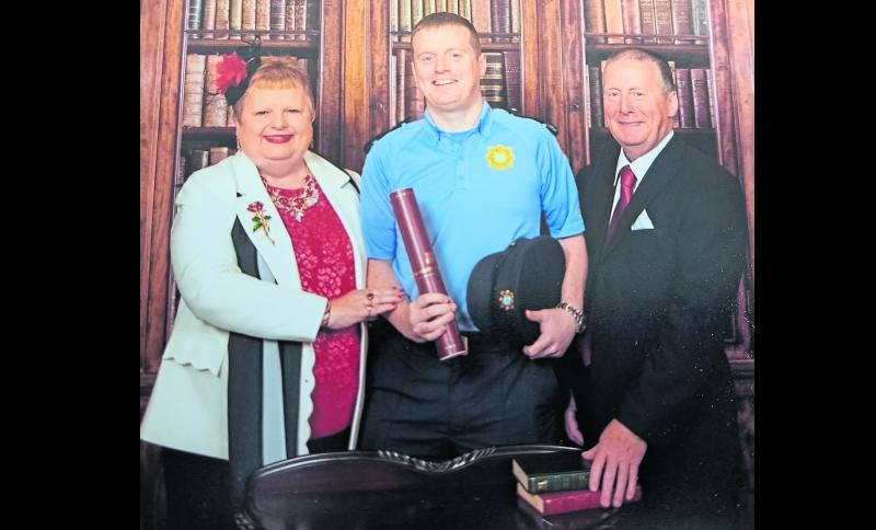 PICTURE: Congratulations to this garda from Thurles on a wonderful achievement