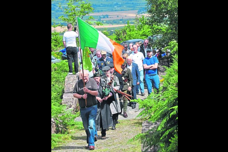 “ The Chief” Liam Lynch commemorated on a Tipperary hillside