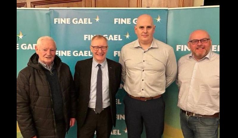 Joseph Molloy selected at the Fine Gael Glenties convention 