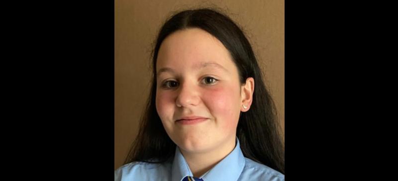 Kaycee Deery  - a pupil at St Mary’s College in Derry named Young Scientist of the Year 2023 for her work developing an environmentally friendly sunscreen