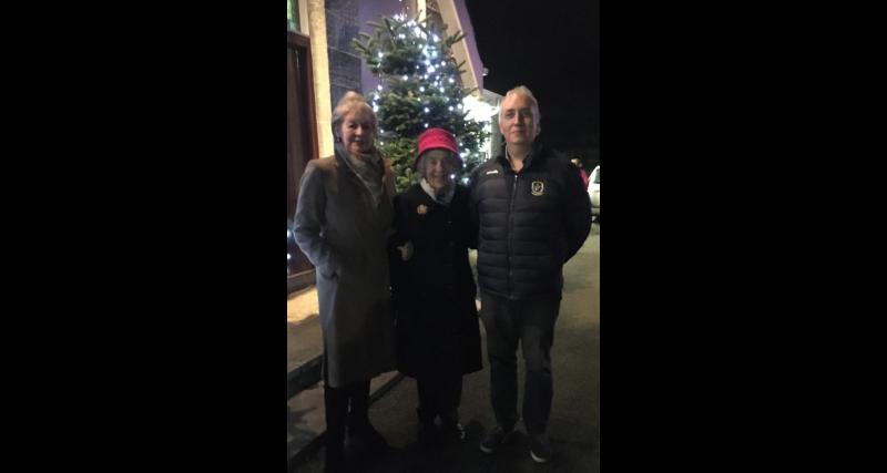 Christmas lights switched on in Ballyleague 