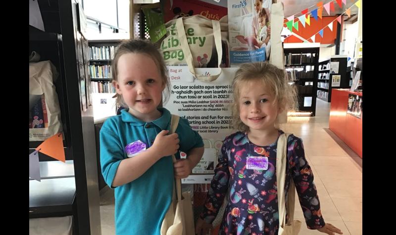 Tipperary Library Service offers free book bags to all children who started school in September