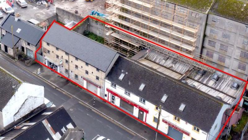 Potentially pivotal development site in centre of Tullamore is now on the market
