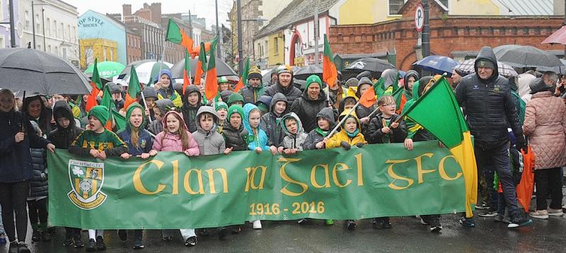 The rain didn't dampen spirits at the Dundalk St Patrick's Day parade