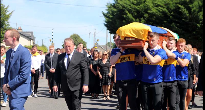 Thousands pay respects at funeral of young GAA player