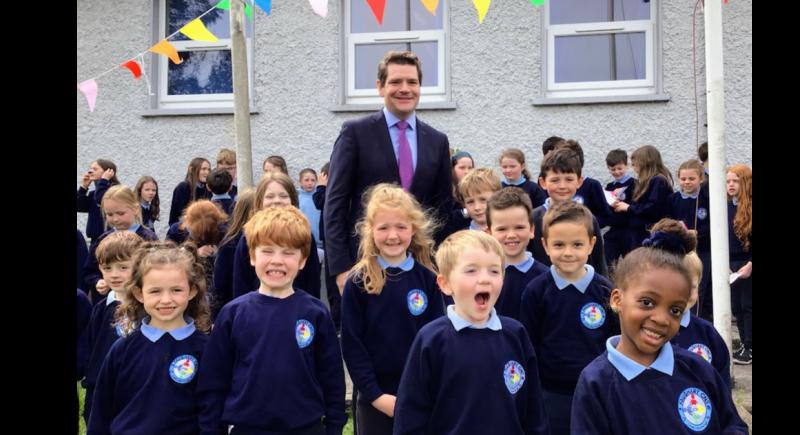 Faughart Community National School celebrate Europe Day
