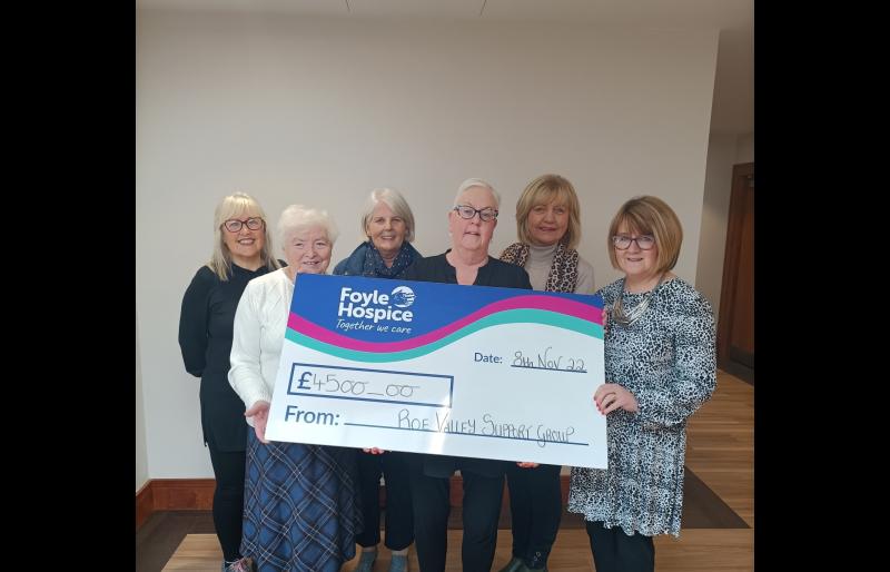 Derry groups fundraise to raise vital funds for Foyle Hospice 