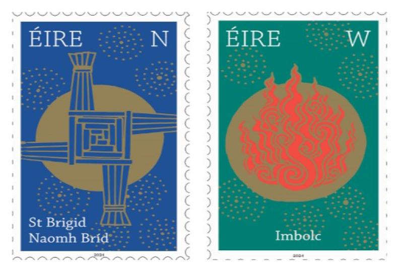 KILDARE: New stamps issued for St Brigid and Imbolc festival
