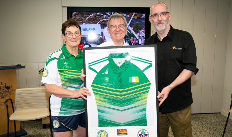 Nenagh transplant athlete is feted by Australian envoy to Ireland during embassy visit