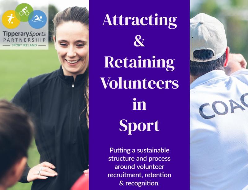 Help available for Tipperary sports clubs to attract and retain volunteers