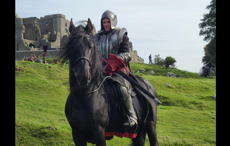 Cashel locals turn out in huge numbers to see action filming by the Rock!