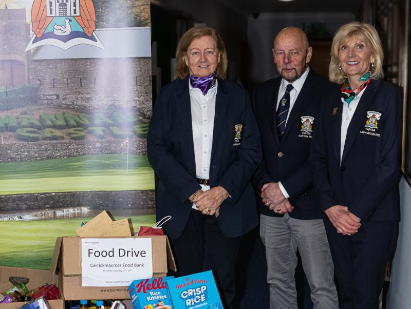 Mannan Castle Golf Notes: Carrickmacross Food Drive a huge success 