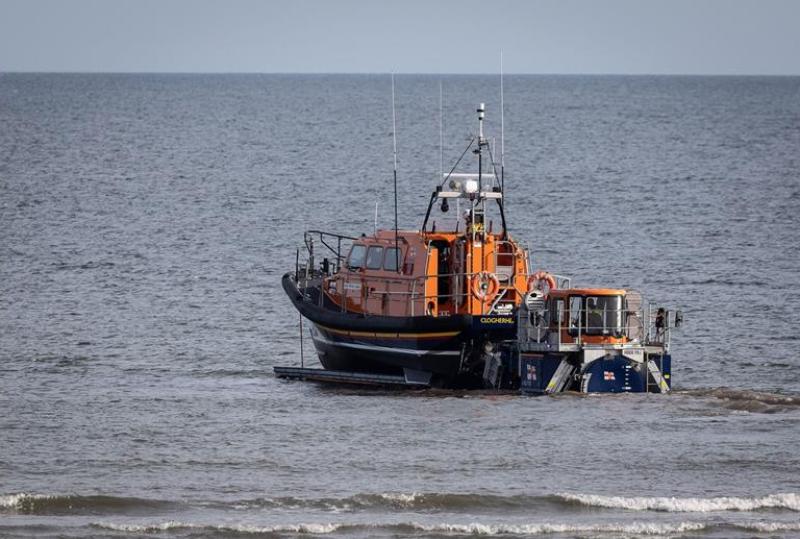 Mid-Louth: Clogherhead RNLI  come to the aid of fishermen pushed out to sea