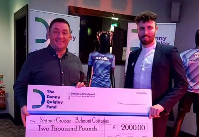 Danny Quigley launches charity fund, DQ Fund, to support mental health services in Derry