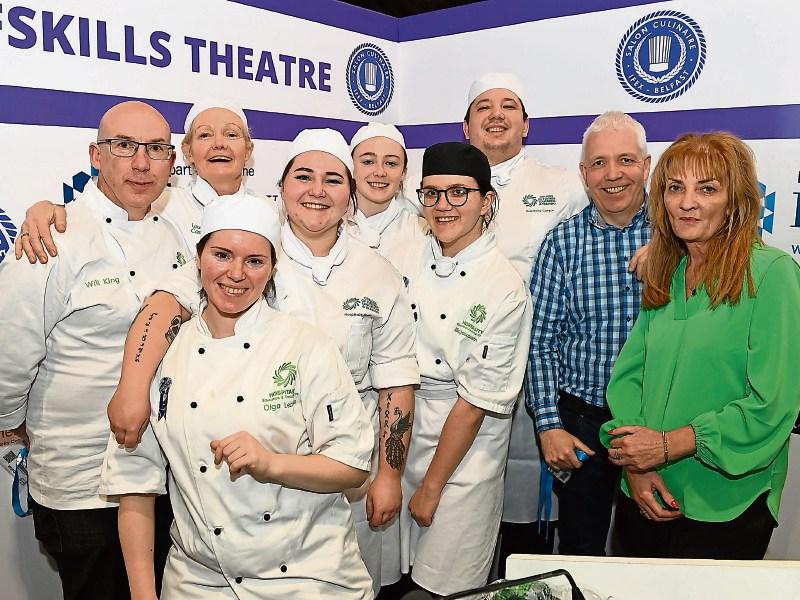 Limerick hospitality campus team turn up the heat in Belfast competition