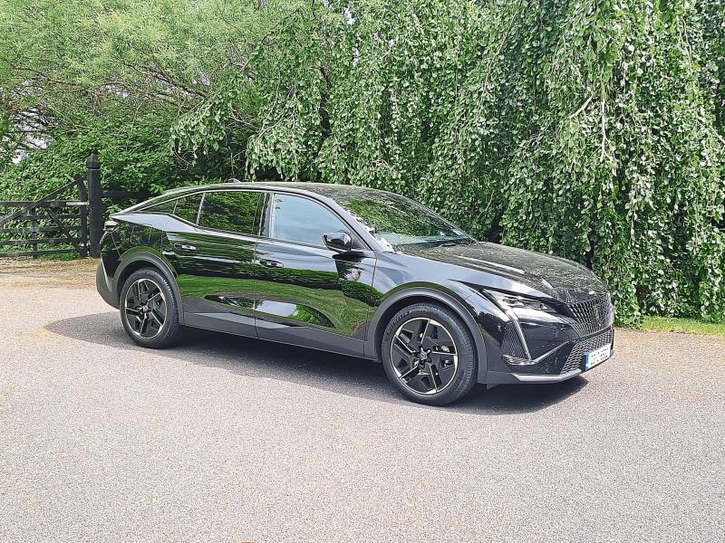 KILDARE MOTORING REVIEW: New Peugeot 408 is dynamic fastback