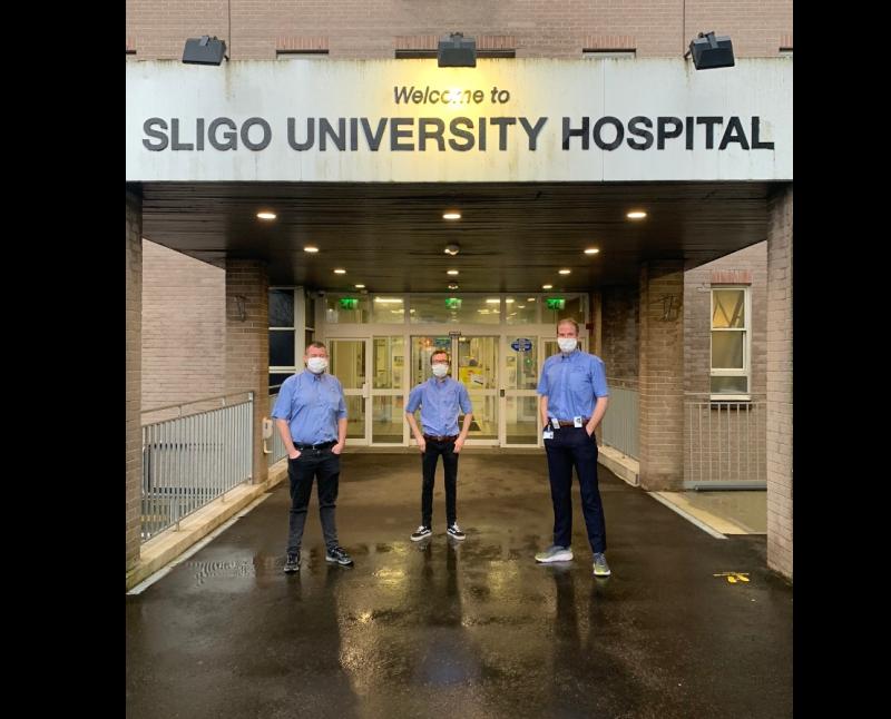 Three porters from Sligo Hospital taking on unique challenges