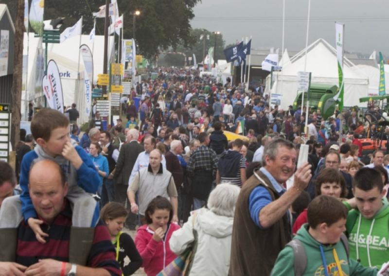 Some of the huge attendance at the National Ploughing Championships at Ratheniska in 2013.Picture: Alf Harvey/hrphoto.ie