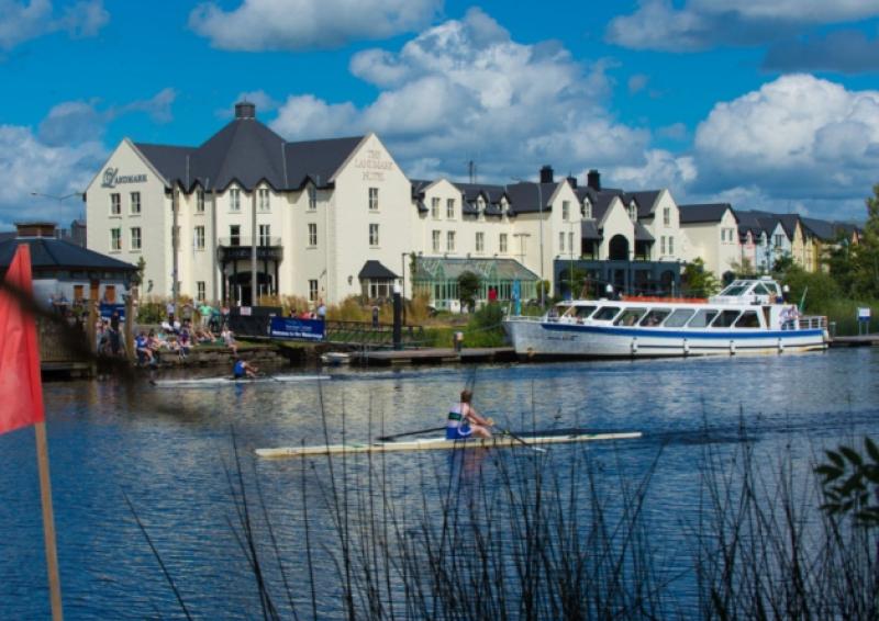 Nearly there! A competitor in action during last Sunday's Carrick Rowing Club Regatta. Photo K. Nolan