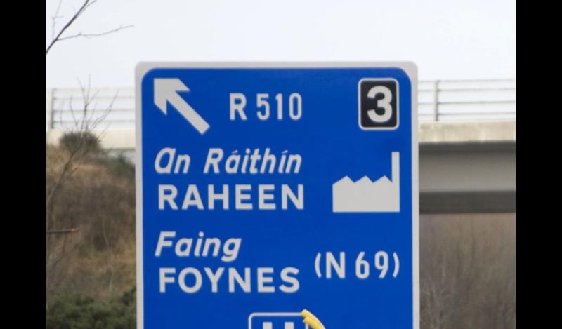 The new Limerick to Foynes road has been given priority status by the National Roads Authority