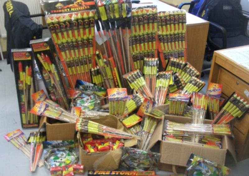 Huge decrease in number of fireworks offences in Louth