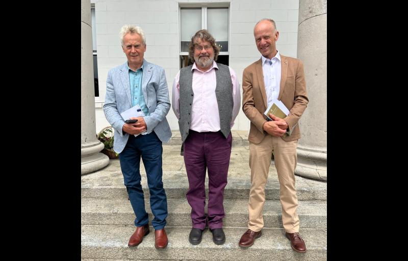 Work of Hedgerows Ireland is recognised at the Áras