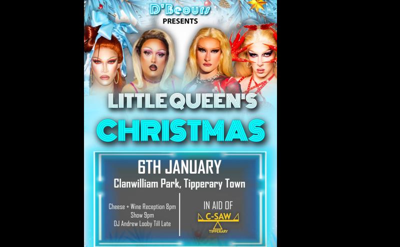 Drag fundraising nbight of entertainment to raise funds for Tipperary Town service