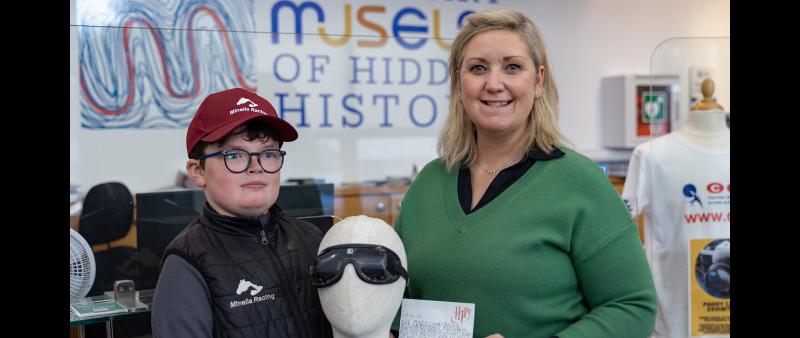Horse racing fan dylan is praised for his kindness shown to Tipperary Museum