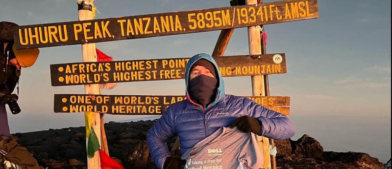 Tipperary climber is on top of the world after fundraising trek for cancer care