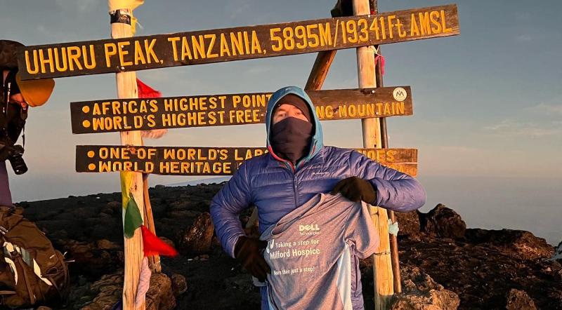 Nenagh climber is on top of the world after fundraising trek for cancer care