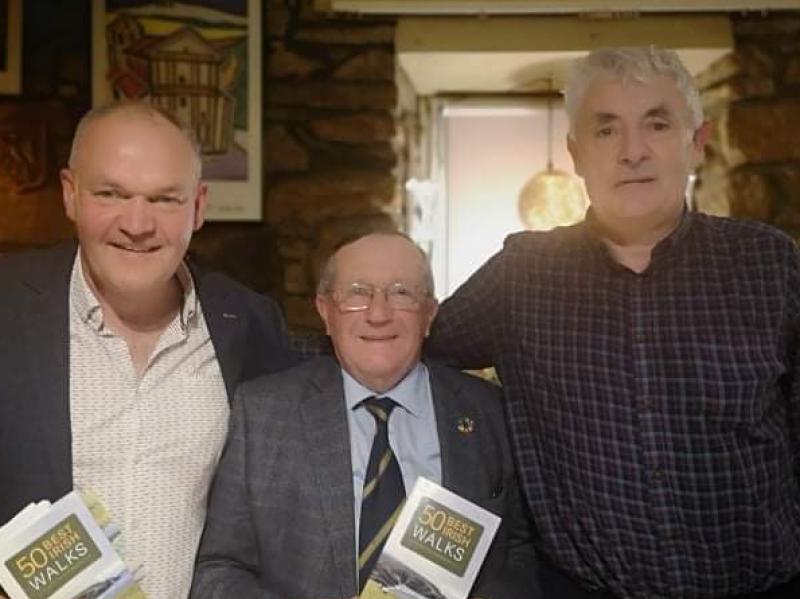 Book launch of John G O'Dwyer's 50 Best Irish Walks - Easy to Moderate" in Upperchurch