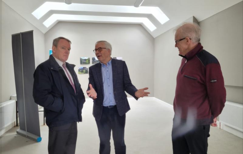 Kinnitty's revamped Parish Hall has an Oasis connection