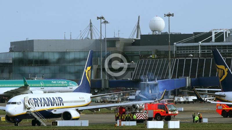 Roads closed at Dublin Airport after lorry collides with cars