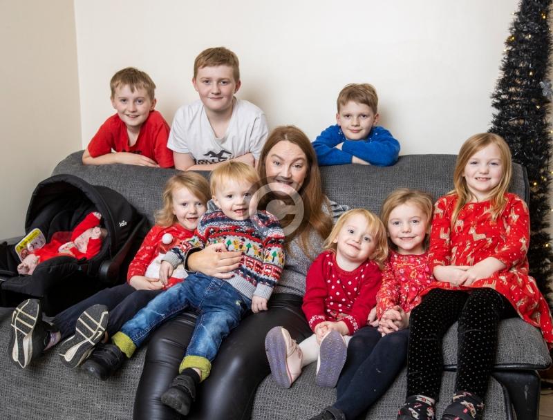 Christmas at home with the family – with 14 children