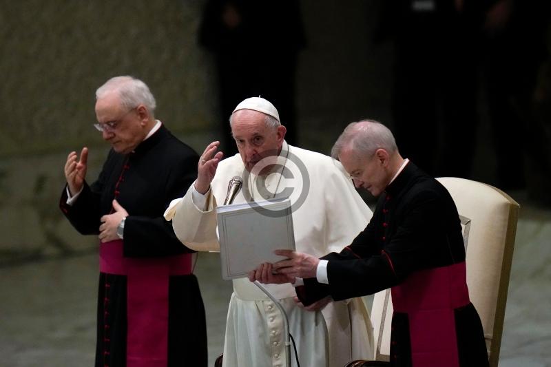 Pope urges humility as he chides cardinals and bishops in Christmas address